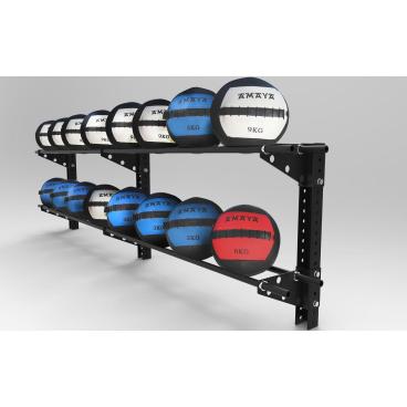 Estantería Pared Balones Medicinales Larga