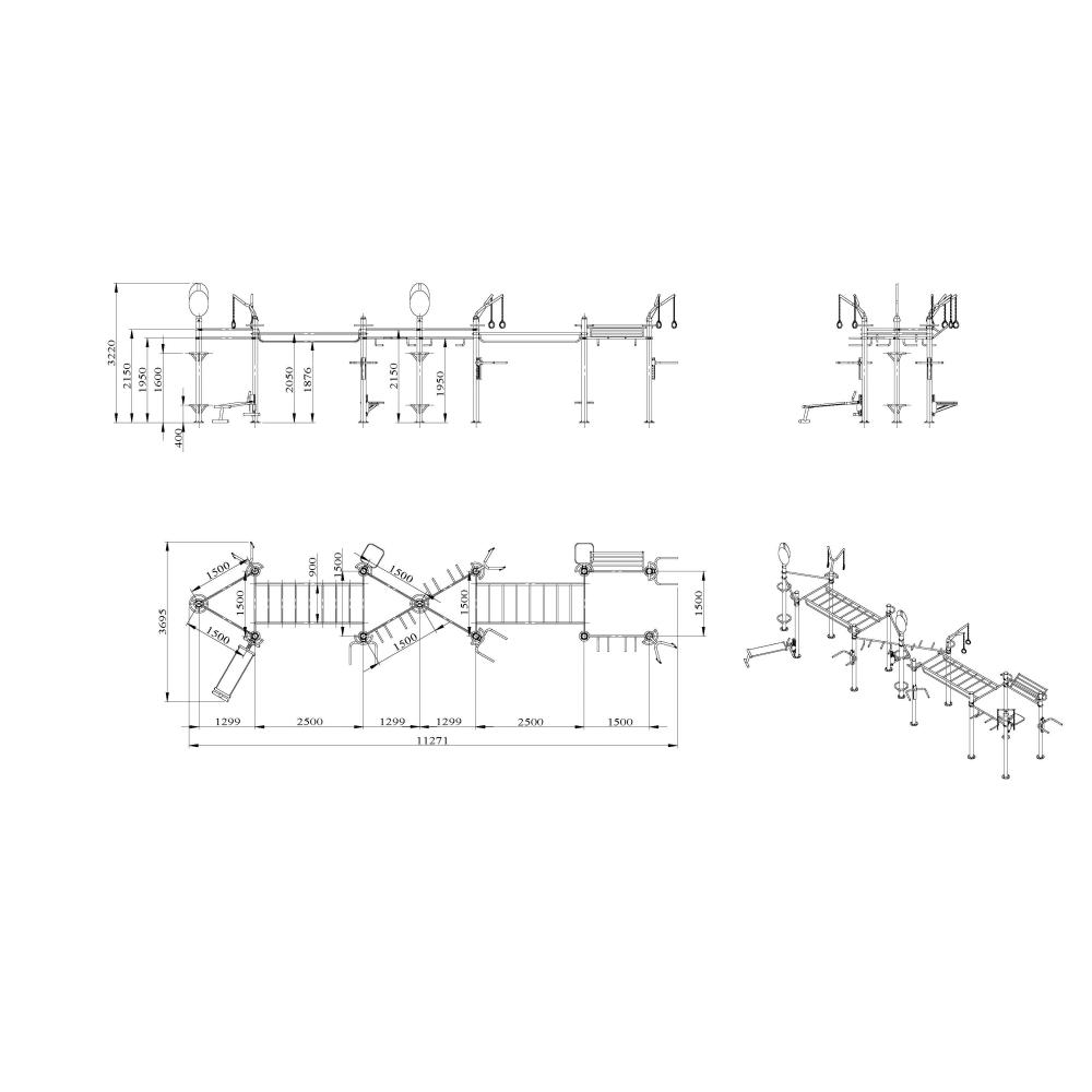 Functional Park Outdoor Set 4