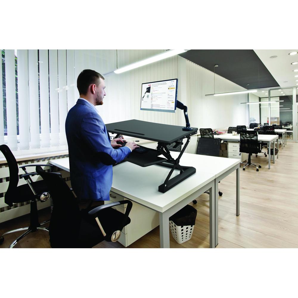 Sit-Stand Desktop Workstation