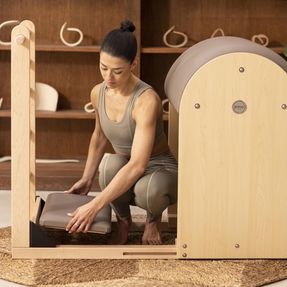ELITE Barril Pilates con escalera con base de madera |Ladder Barrel