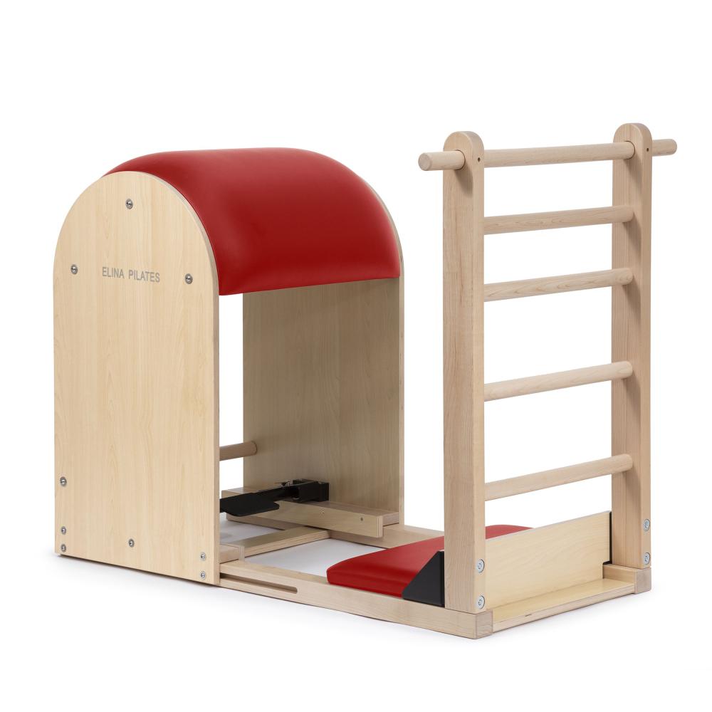 ELITE Barril Pilates con escalera con base de madera |Ladder Barrel
