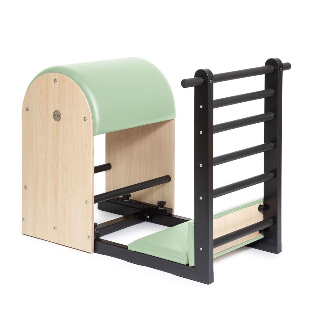 ELITE Barril Pilates con escalera con base de acero