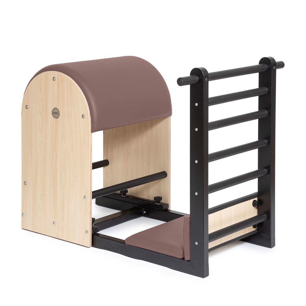 ELITE Barril Pilates con escalera con base de acero