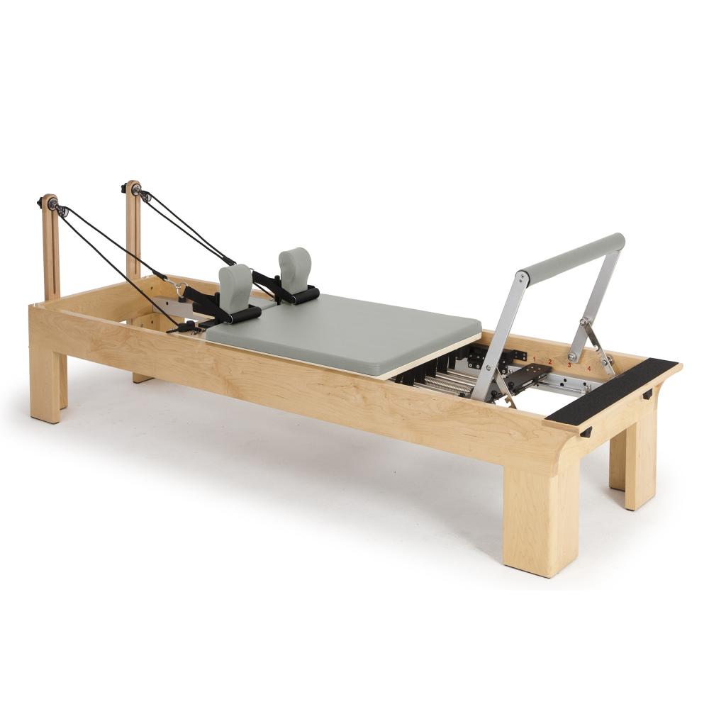 Reformer Pilates de Madera de Fisioterapia. Gran calidad y estabilidad.