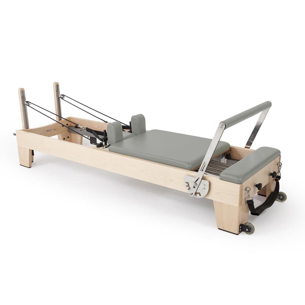 Reformer Pilates de Madera ELITE. El único apilable en el mercado.