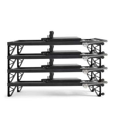 Reformer Pilates de Aluminio HL 4. Apilable, ligero y versátil.