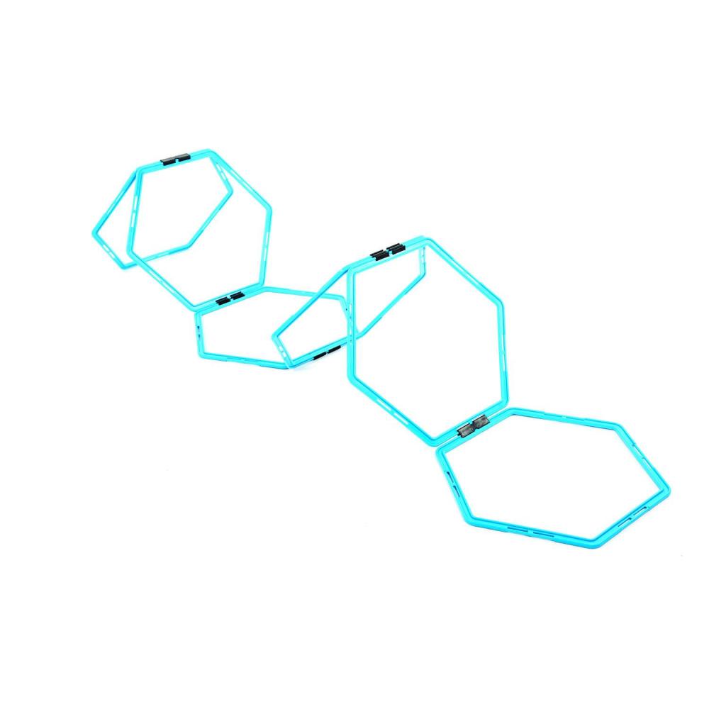 Agility Training Hexagonal Hoops 6 pcs.