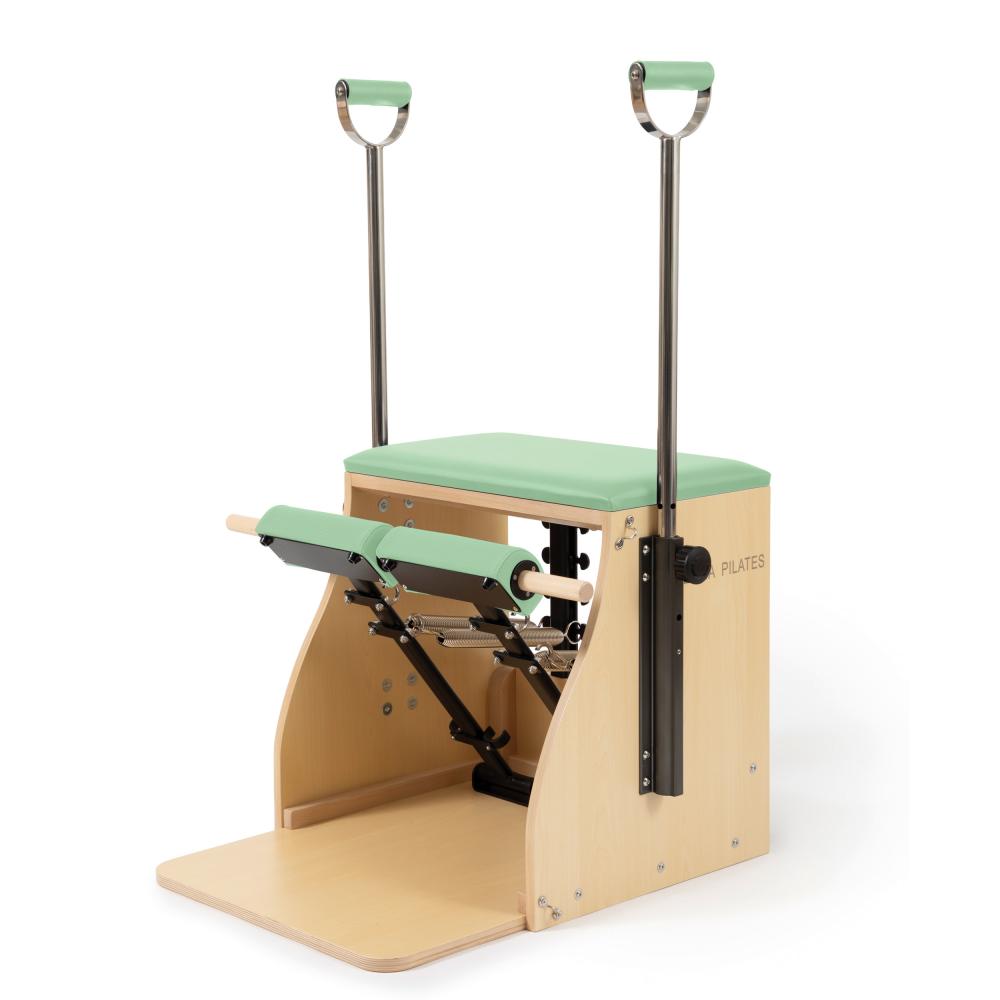 Silla Pilates combinada con base de madera
