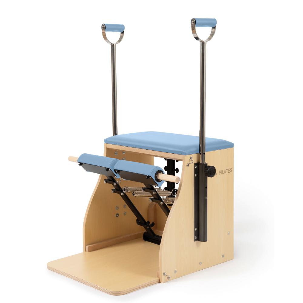 Silla Pilates combinada con base de madera