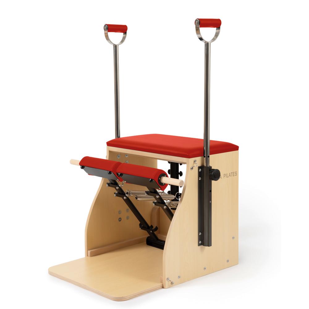 Silla Pilates combinada con base de madera