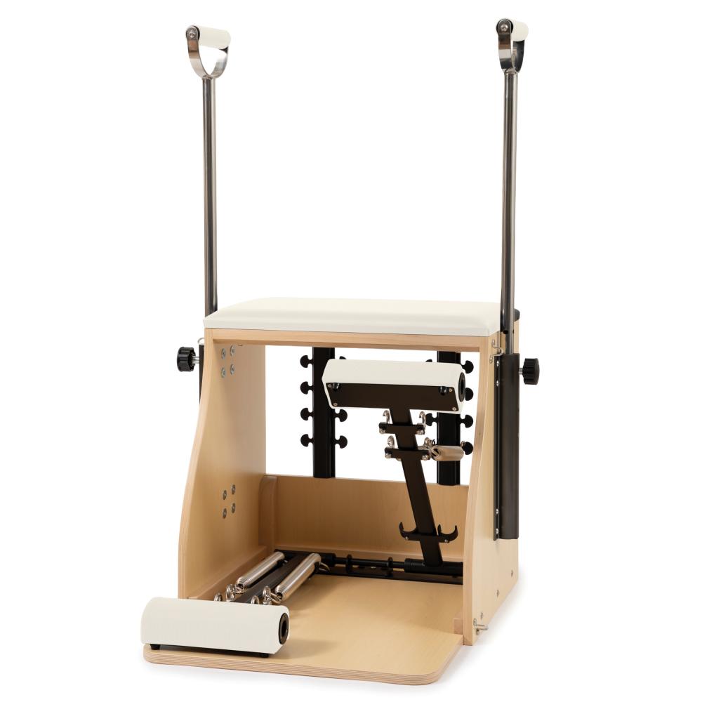 Silla Pilates combinada con base de madera