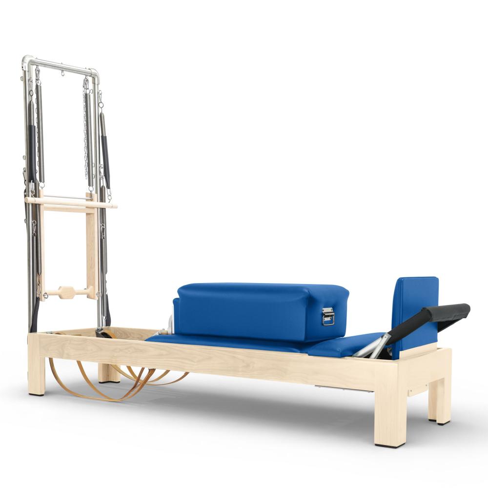 Reformer Clásico Madera Natural 86" Con Torre
