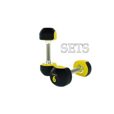 Set Mancuernas Urethane Bicolor