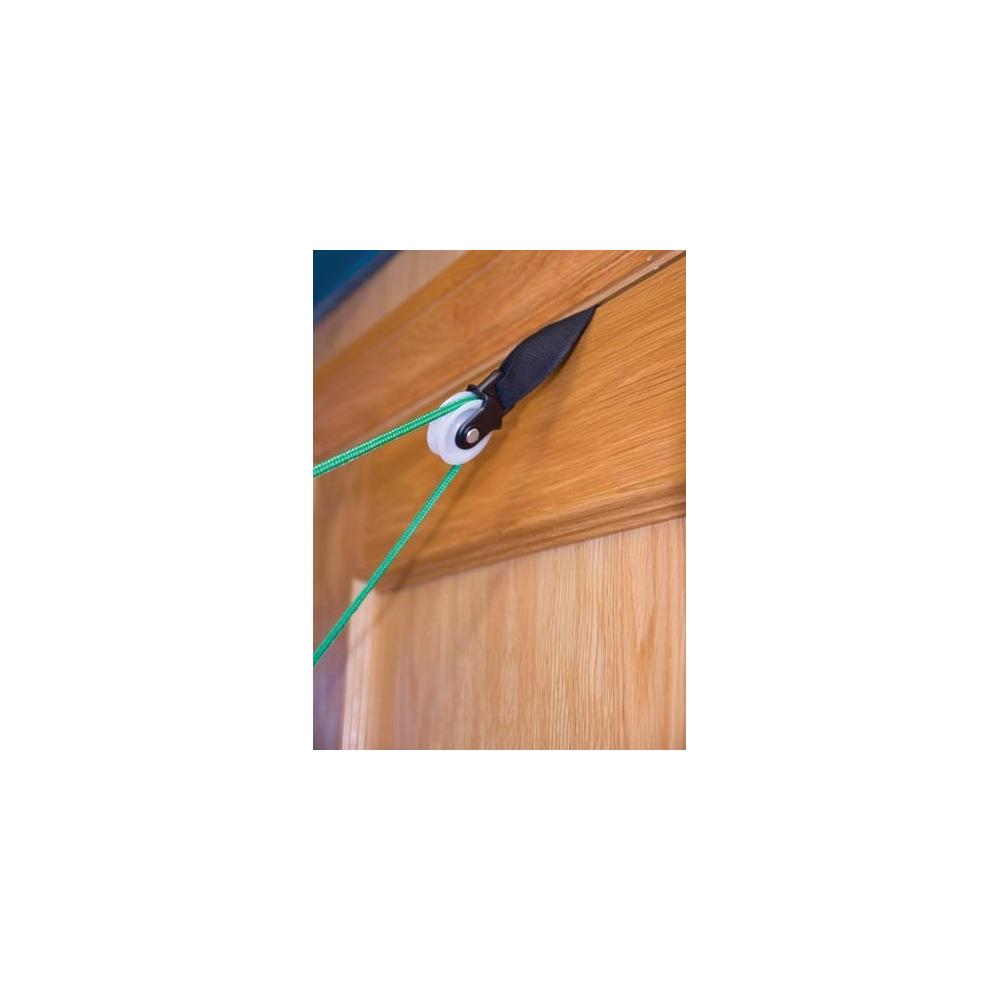 Correas suspensión. Shoulder pulley