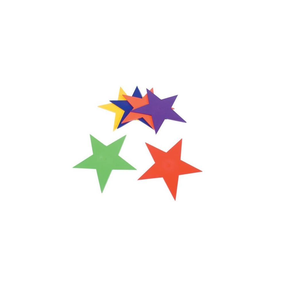 Marcador de suelo para colegio: Estrellas de Caucho