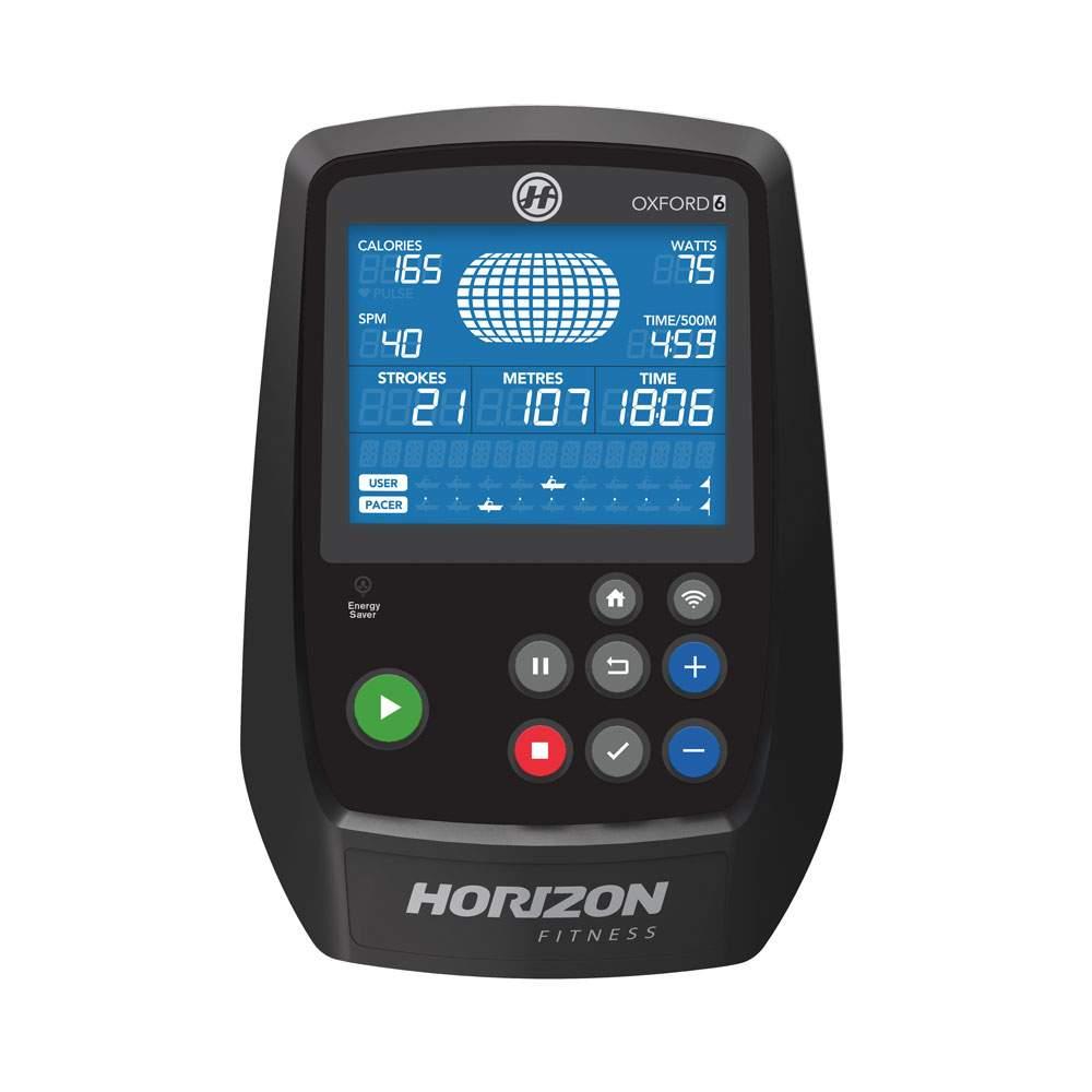 Display Máquina de Remo Horizon Oxford 6