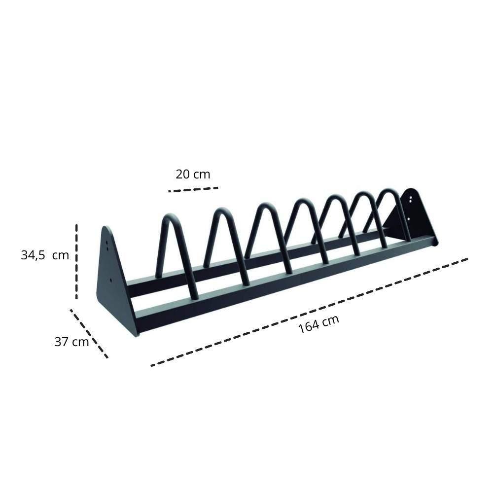 Soporte Discos Horizontal Estructura