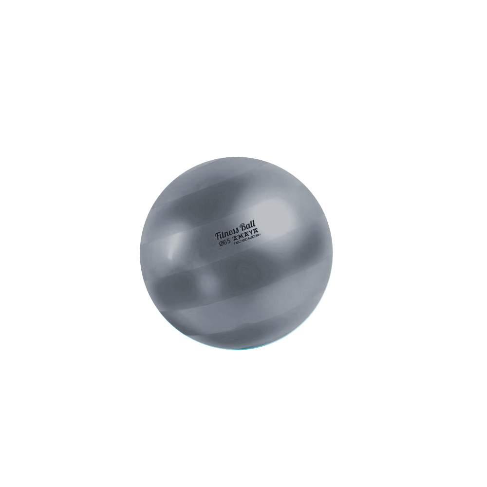 Pelota Fitness Ball 65 cm Tecnocaucho, sin PVC
