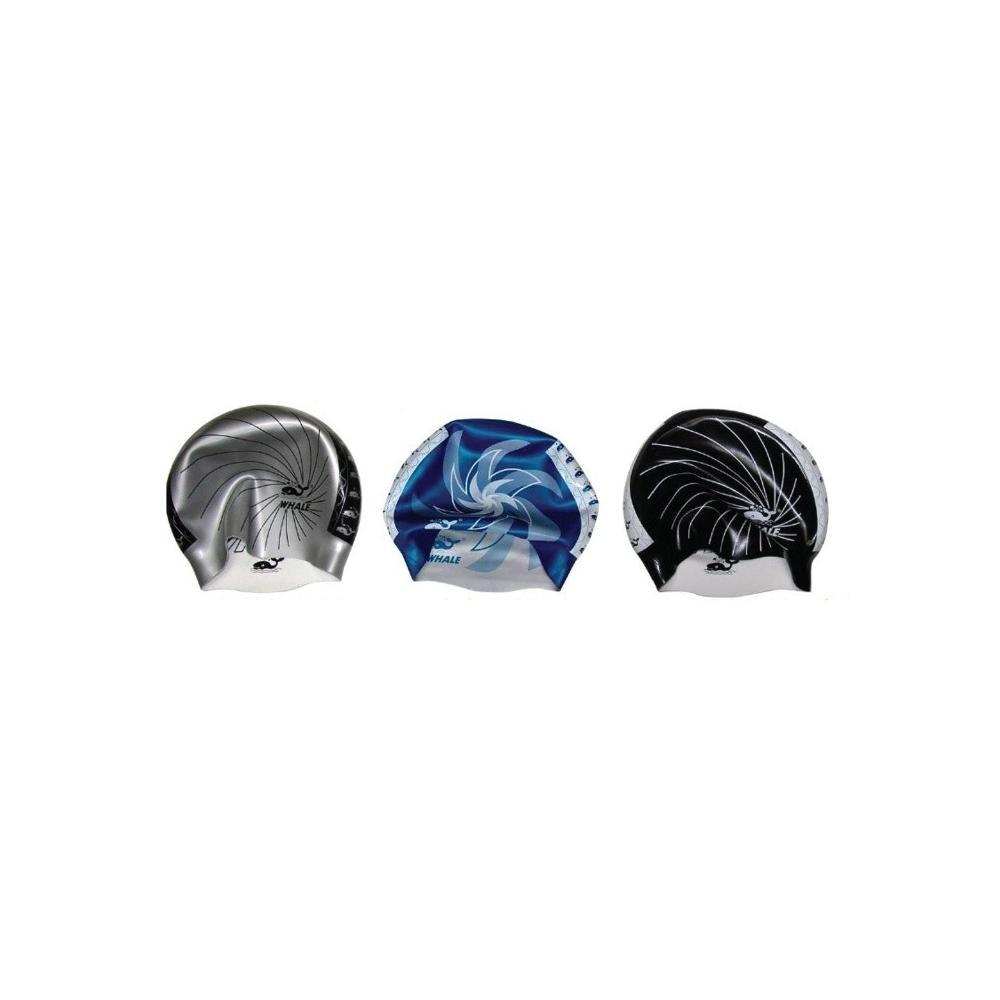 Comprar Gorro de Natación de Silicona de tres colores Aerodinámico