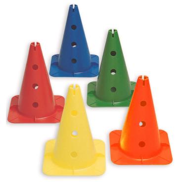 Conos entrenamiento en 5 colores PE