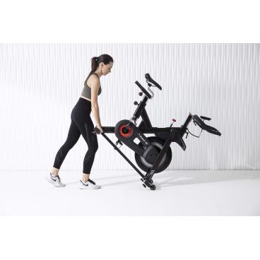 Bicicleta Ciclismo Indoor para Casa Maskhal Black - Rueda de Inercia 13kg Consola LCD