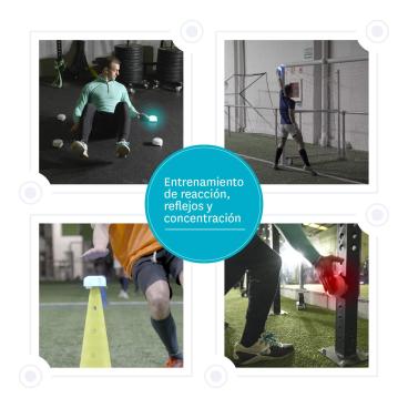 Lummic Luces de Reacción Kit Entrenamiento 4 Unidades  + Accesorios