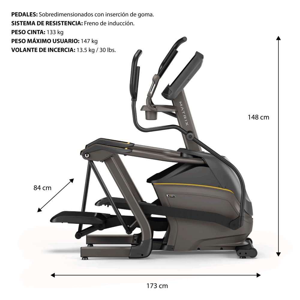Bicicleta elíptica de suspensión E50XR