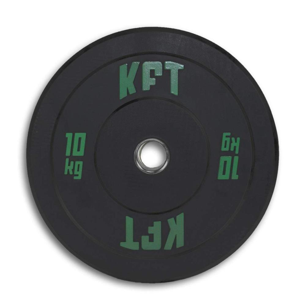 Juego Discos Bumper KFT Negro (2 Und. por peso)