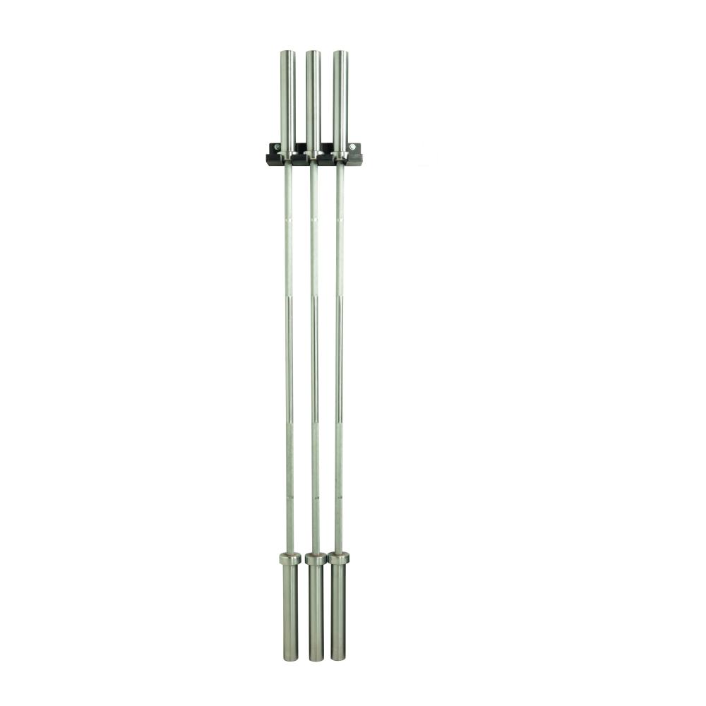 Soporte pared barra triple