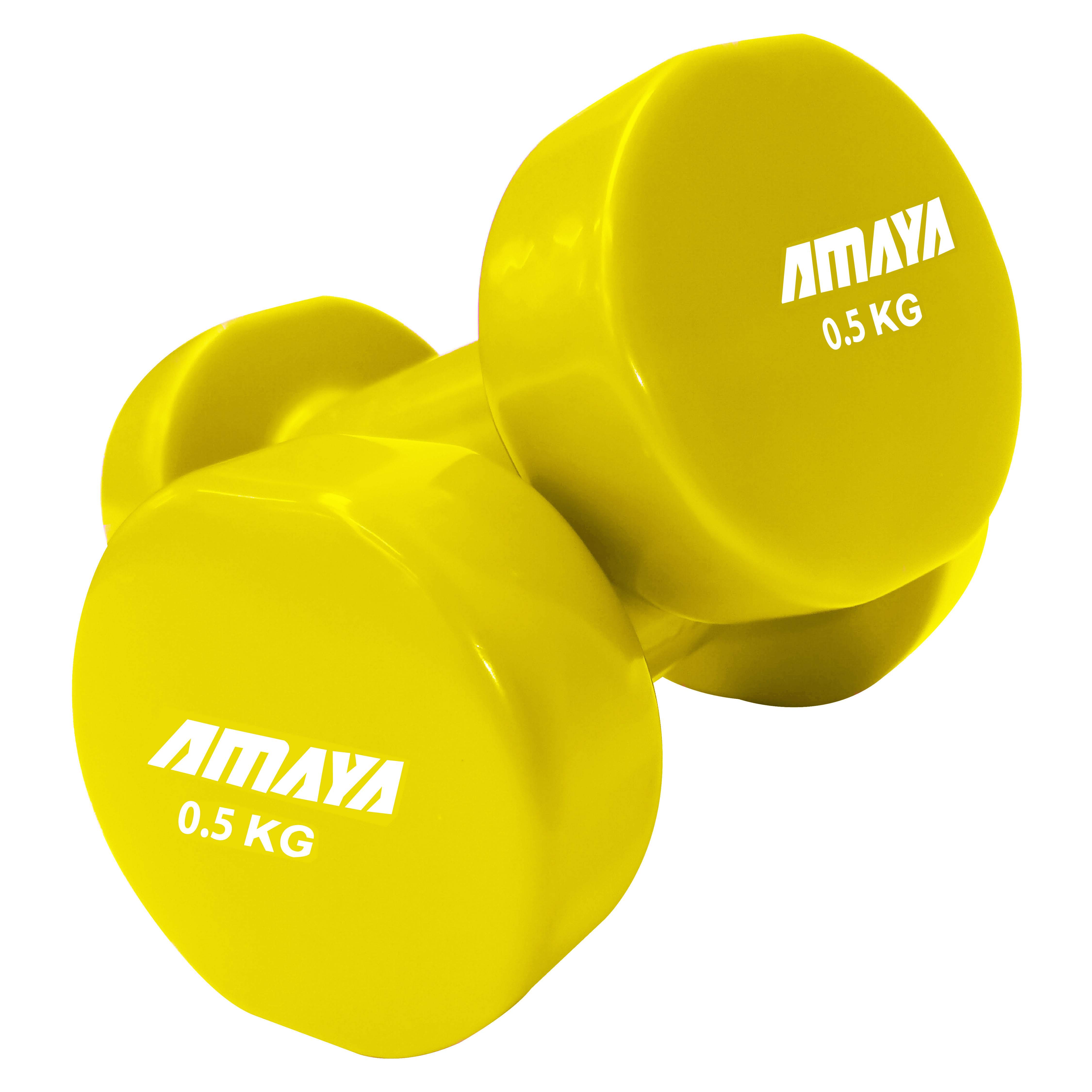 Mancuernas de Vinilo Pesas Cross Training (Set 2 Unds) - Varios Colores