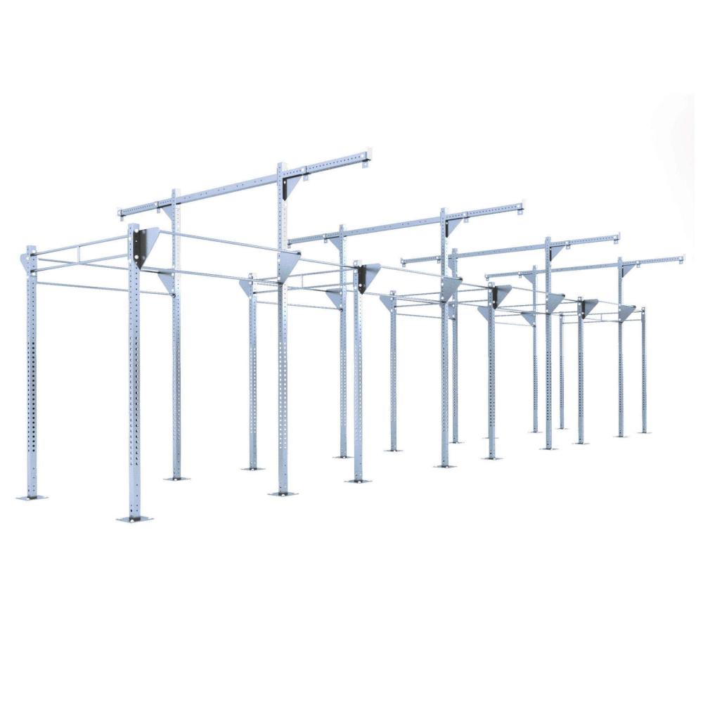 Estructura funcional galvanizada E6 E7 para Exterior