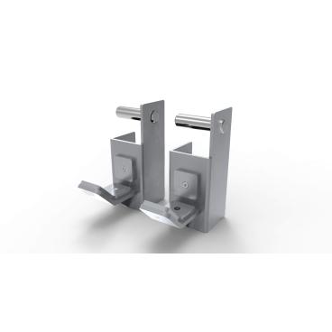 J-Cups (2 uds.) Galvanized - Outdoor