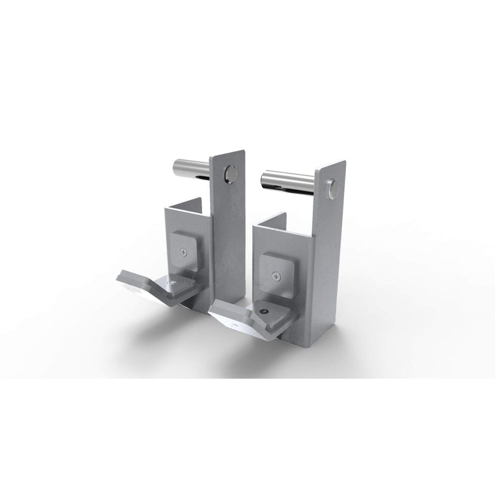 J-Cups (2 uds.) Galvanized - Outdoor
