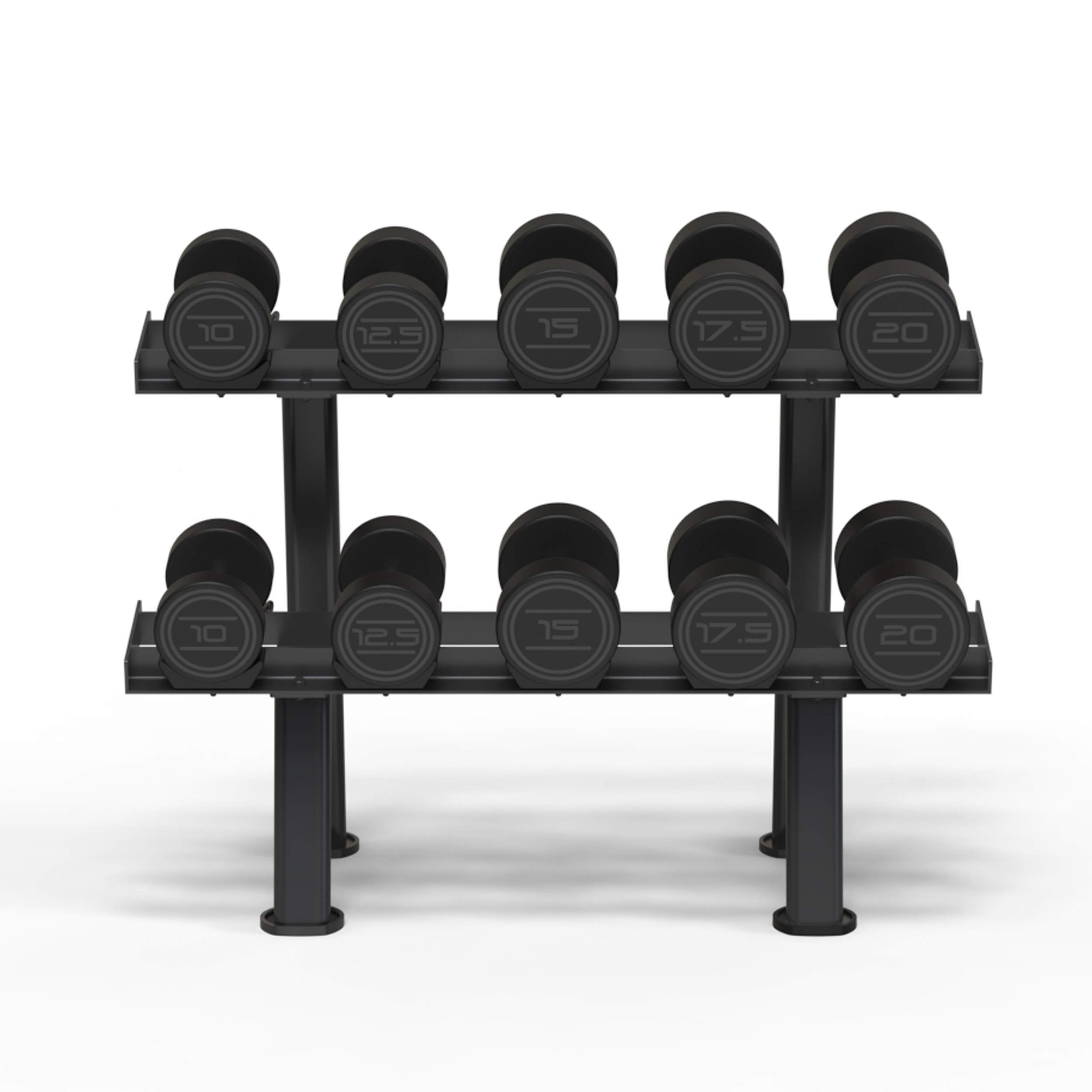 Soporte Mancuernas  Redondas 5 pares